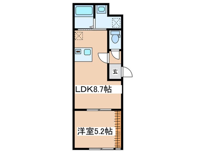 間取り図 仮）Rillside Residence