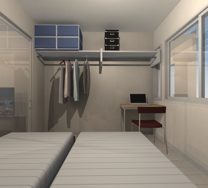 居室 仮）Rillside Residence