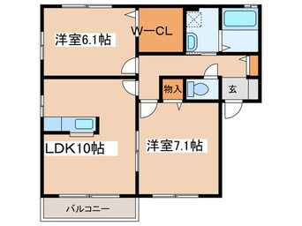 間取図 キャッスル