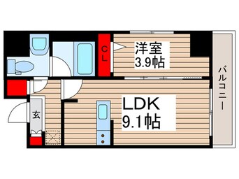 間取図 ティモーネ押上ノルド