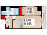 ティモーネ押上ノルド 1LDKの間取り