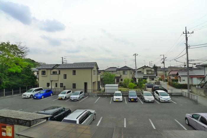 室内からの展望 コーポあらくＢ棟