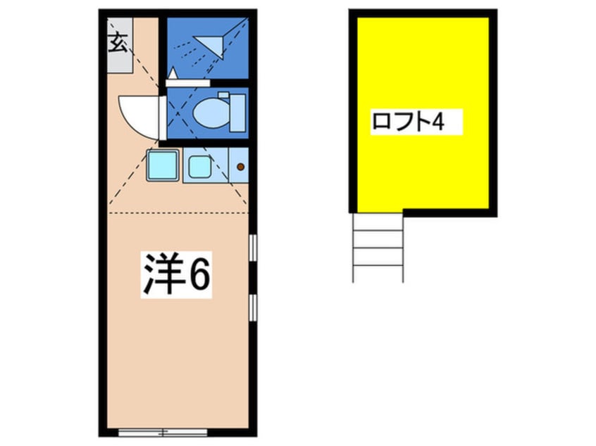 間取図 ユナイトアルゴ横浜