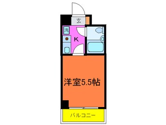 間取図 リゾーム中里Ⅲ