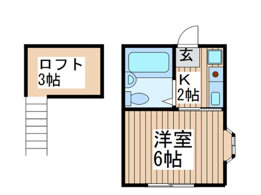 間取図 プラザ・ドゥ・カルモ