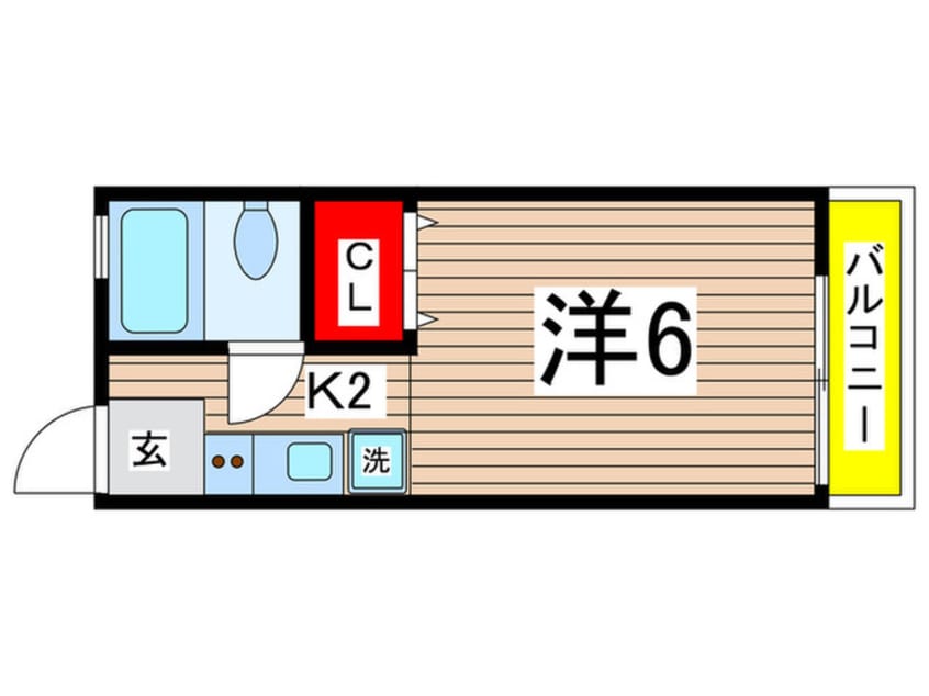 間取図 ア－クハイツ