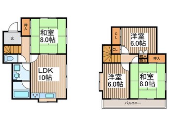 間取図 長津田３丁目ビューハウス