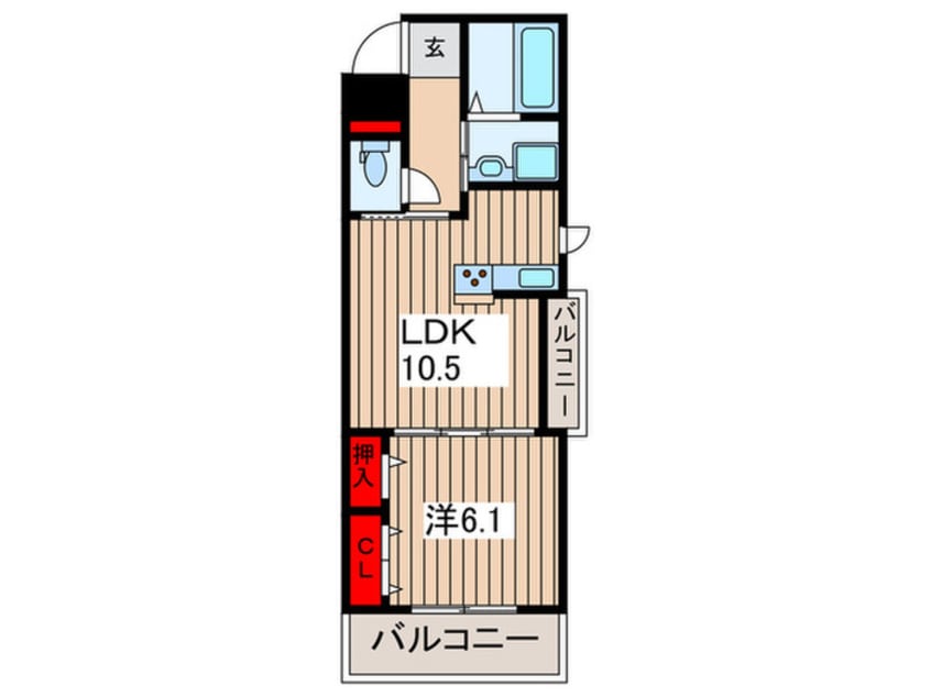 間取図 フィオーレ