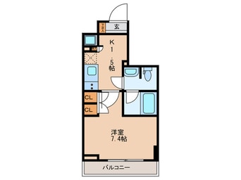 間取図 メトロステージ上野
