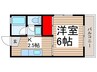 ウィリ－レジデンス 1Kの間取り