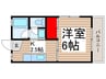 ウィリ－レジデンス 1Kの間取り