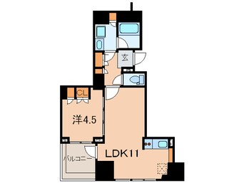 間取図 セレサ日本橋堀留町