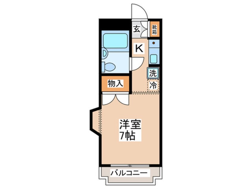 間取図 ファミ－ユ・たま