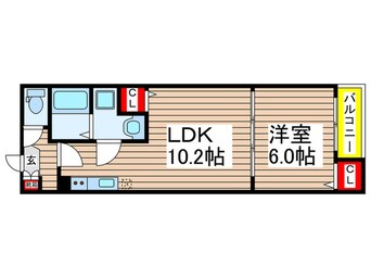 間取図 グレアス船橋