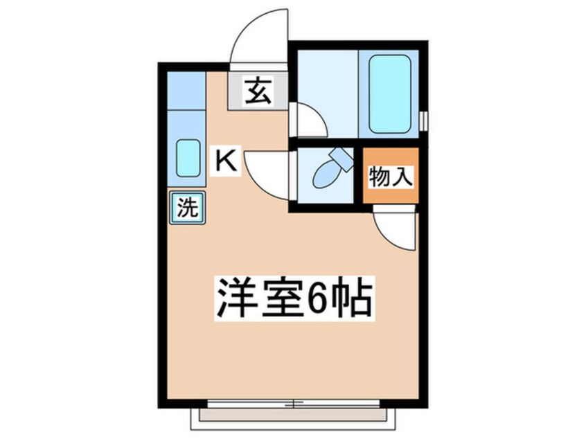 間取図 マドレ－ヌ多摩