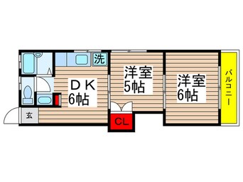 間取図 ユーカリハイツ