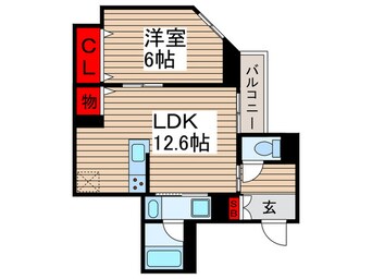 間取図 リブラ北千住