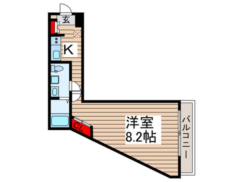 間取図 中山パークスイート