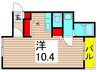 ＭＧプラザ第２ 1Kの間取り