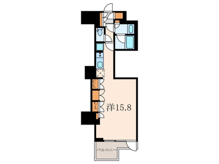 間取図 オーキッドレジデンス六本木