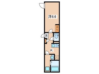 間取図 グランパーク品川戸越