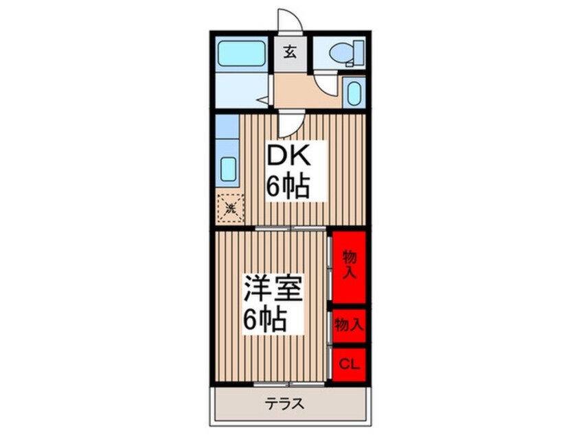 間取図 メゾンコスモス