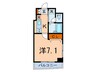 レジデンス千駄木 1Kの間取り