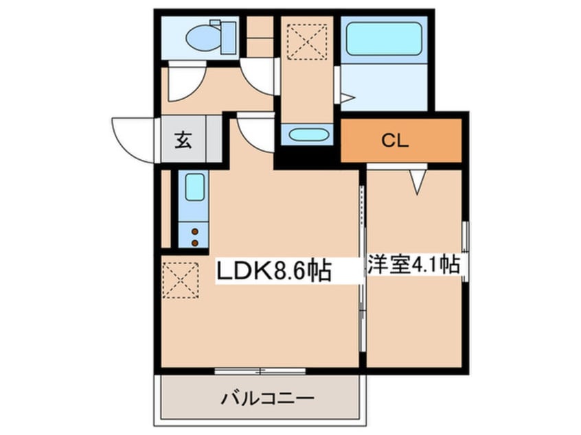 間取図 ラ・パーチェ