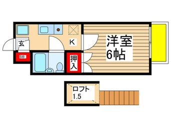 間取図 グリ－ンヒルズ