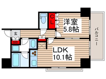 間取図 MFPRコート木場公園