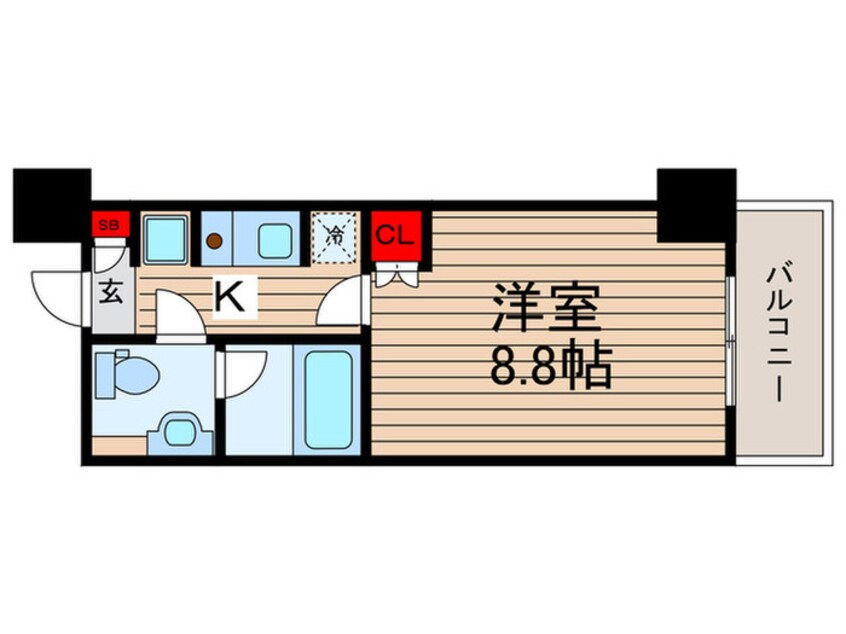 間取図 MFPRコート木場公園