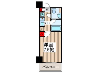 間取図 MFPRコート木場公園