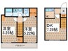 ＭＯＤＵＬＯＲ浅草橋 2DKの間取り