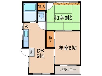 間取図 チェリーハイツ