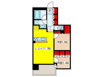 間取図 ブランシエスタ王子