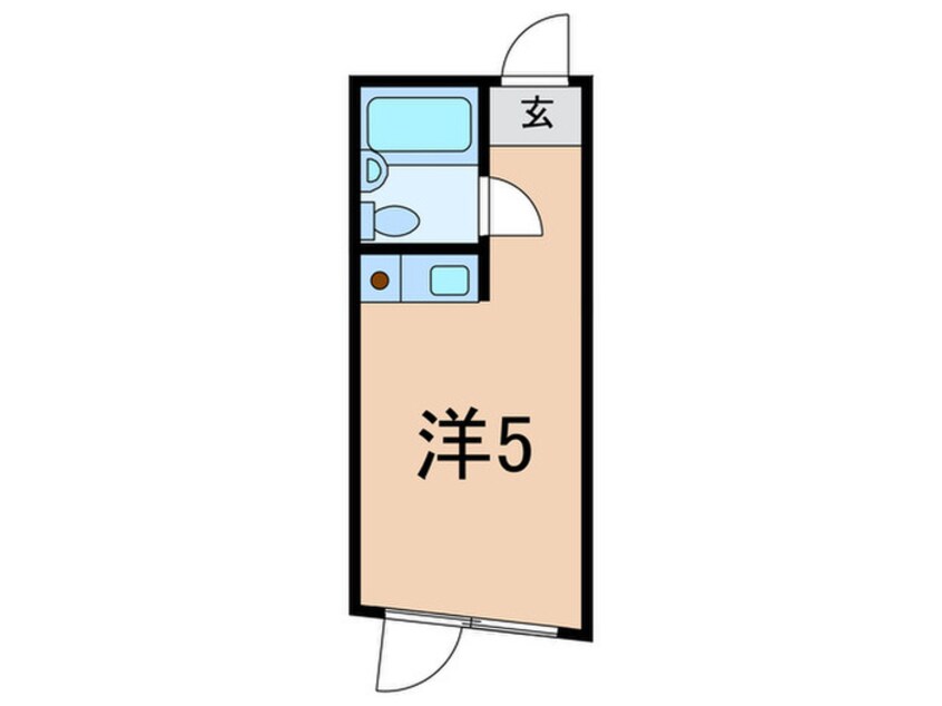 間取図 目白ガ－デン