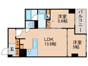 間取図 グリーンホームズⅡ