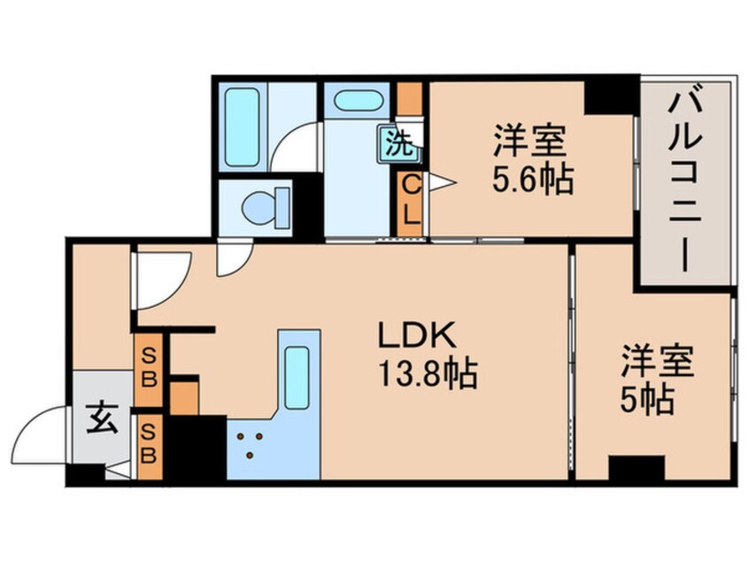 間取図 グリーンホームズⅡ