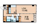 グリーンホームズⅡの間取図