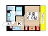 リブリ・SUZUYASU 1Kの間取り