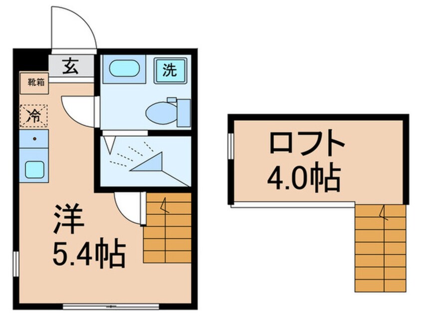 間取図 Ritzy House Kamishakujii