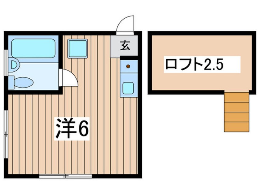 間取図 第２枡形ハイム