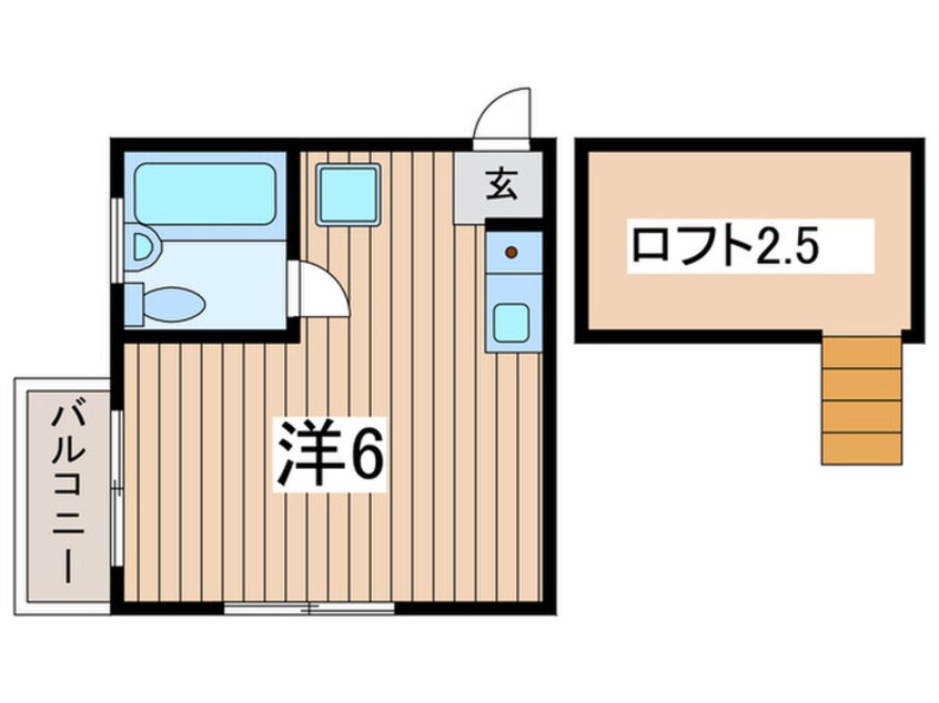 間取図 第２枡形ハイム