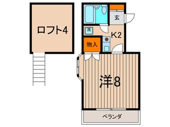 間取図 ヴィラヴィアン鷺沼