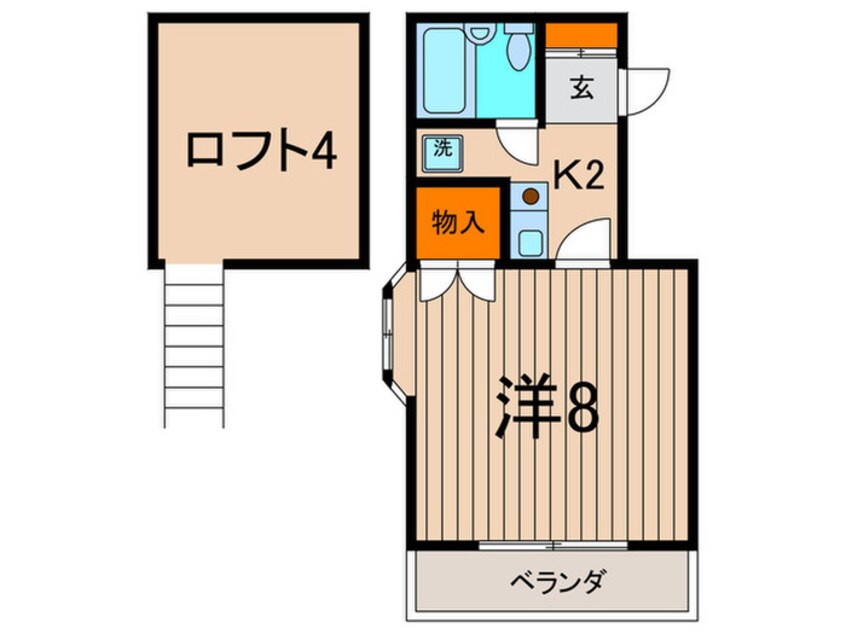 間取図 ヴィラヴィアン鷺沼