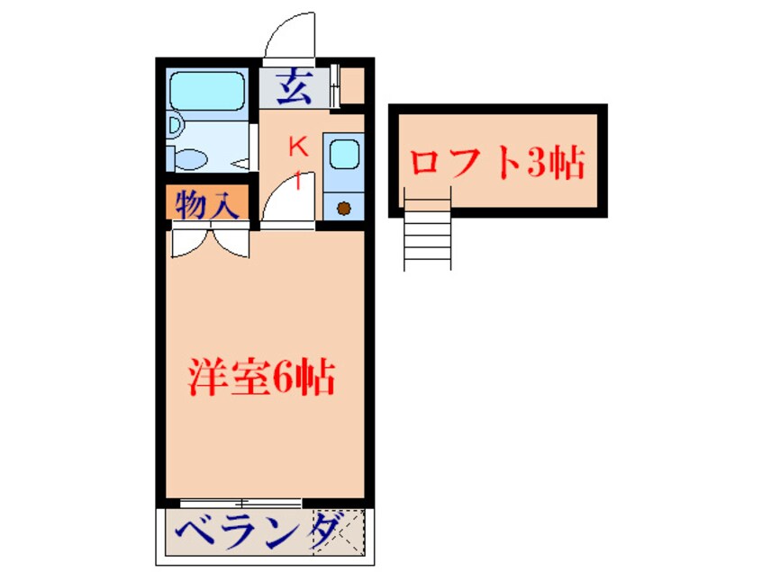 間取図 小杉ハイム