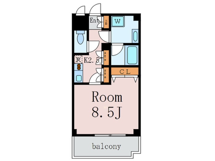 間取り図 グランヒルズ旗の台