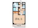 グランヒルズ旗の台の間取図