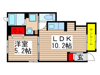 間取図 グレイスフルＡ