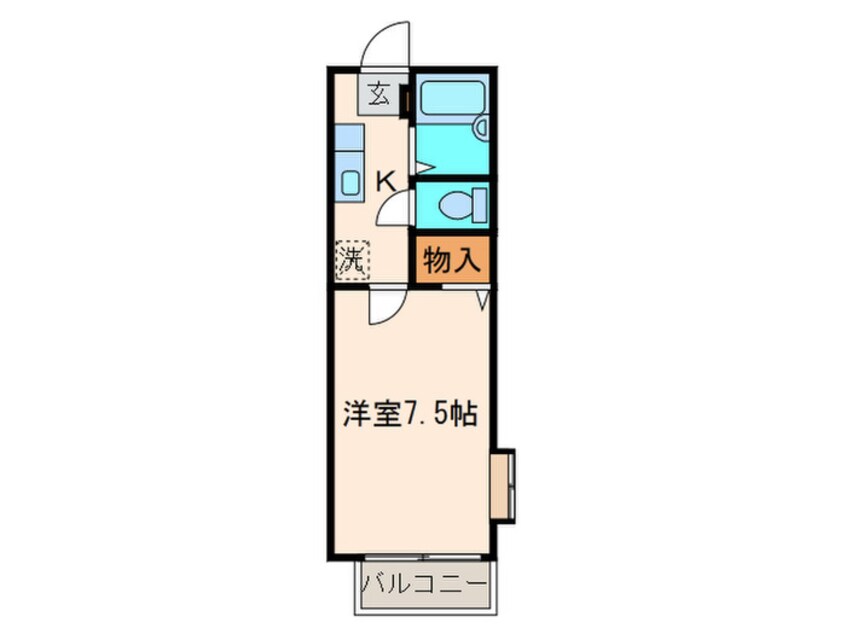 間取図 サンライフ多摩